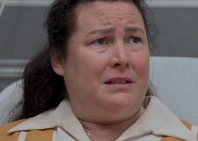 Porter Kelly as Margaret “Hail Mary” Walker in the second-season premiere of "The Pitt."