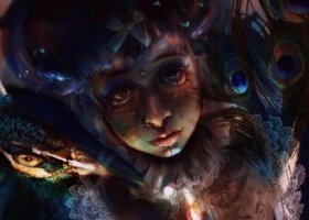 Keziah Arrington's digital painting titled "Testimonial Aftershock"