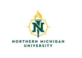 Northern Michigan University torch logo