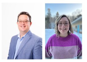 Joe Lubig and Sarah Juday have been recognized as outstanding educators.