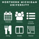 Image of the new NMU app's home screen