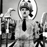"The Great Dictator," which was released in 1940, before the U.S. entered WWII.