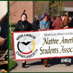 Dees (left) and the Native American Students Association