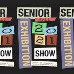 Senior Art Exhibition graphic