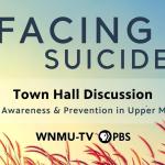Facing Suicide: Town Hall graphic
