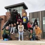 Young Wildcat Scholars on campus
