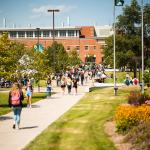 A scene from NMU's Fall Fest, which traditionally kicks off the new academic year.