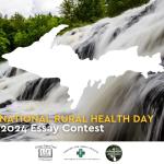 2024 Rural Health Essay contest graphic