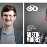 Adam Kall and Austin Morris of Marquette aerospace company Kall Morris Inc.